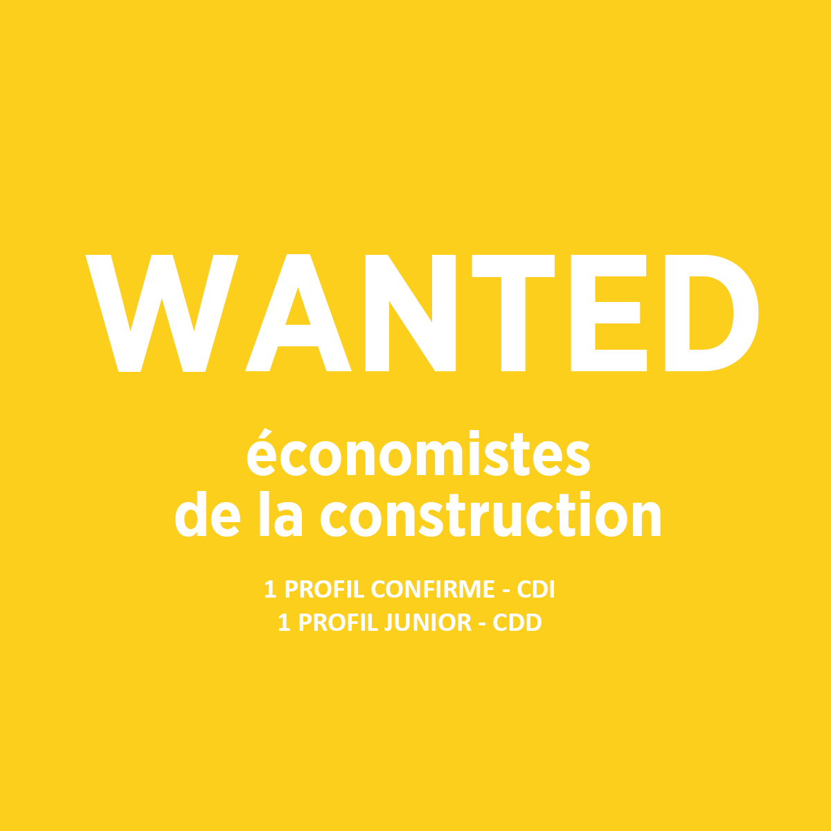 - Recrutement - nous recherchons activement  :
> 1 économiste confirmé CDI : lnkd.in/e2K3Hnqj
> 1 économiste junior CDD : lnkd.in/dd78HZzJ

Envie de relever de nouveaux défis ? Postulez sur notre nouvelle adresse : recrutement@pa-dw.fr !
#job  #economiste #teamarchi