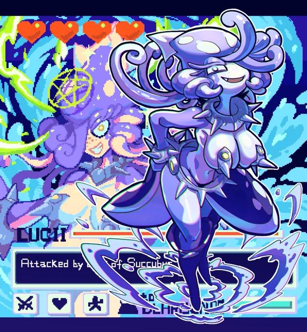 skebで描いたもの
(BLARGEN69さんのLuciiちゃん) 