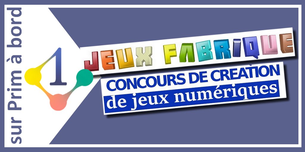 prim_edu_num's tweet photo. Cycles 3⃣ et 4⃣ | S'inspirer | #JeuNumérique

📌 #JeuxFabrique, un concours de création de jeux numériques : #EscapeGame #Arcade, jeu de plateau, jeu d'évasion...

➡️ https://t.co/ZVQzUMCDCp

✅ Démarche de projet
✅ Interdisciplinarité
✅ Motivant et ludique https://t.co/8jlnX5zg7G