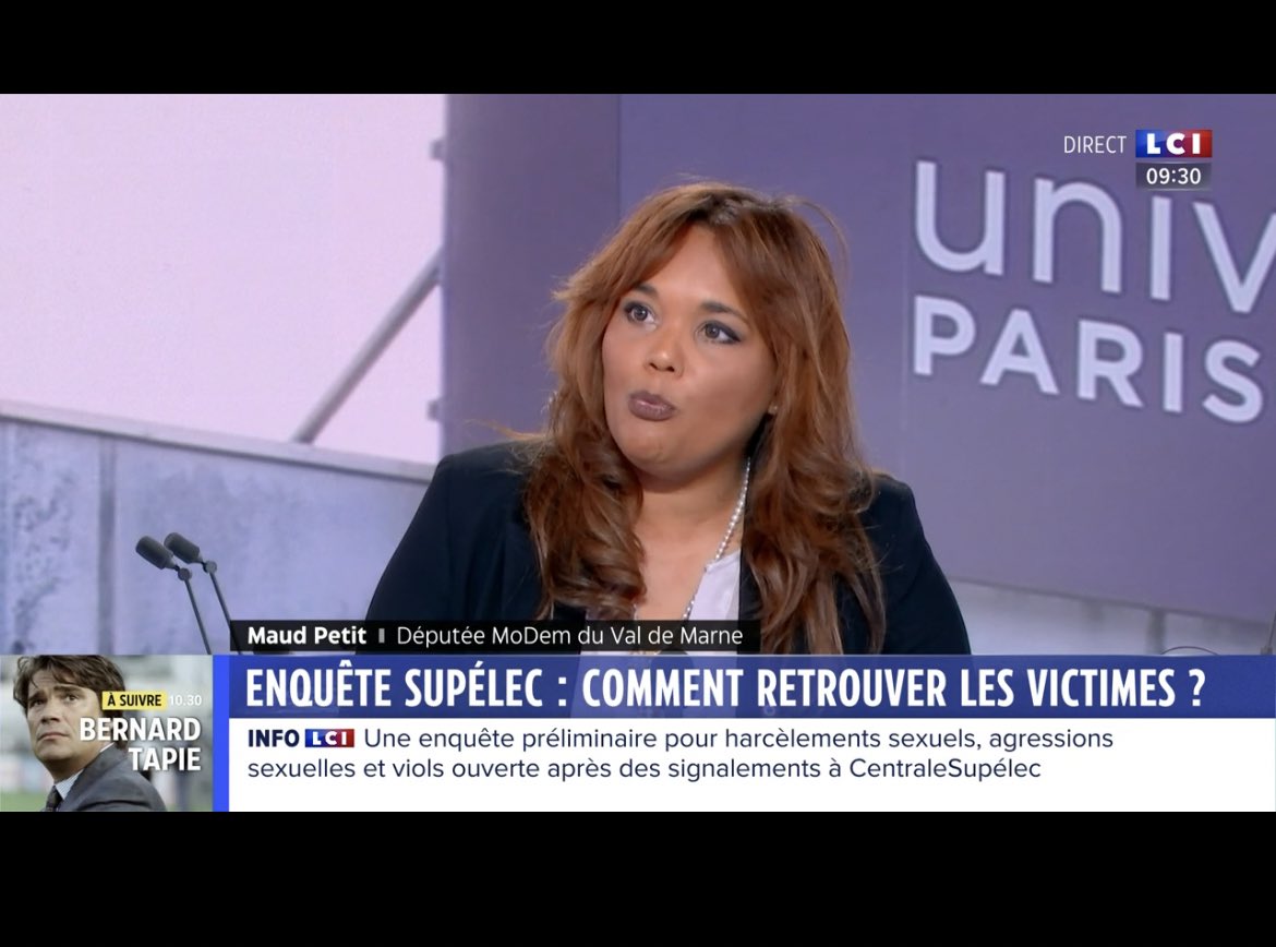 MaudPetit_AN94's tweet photo. 💬Il faut rappeler que la question de l’éducation au consentement est essentielle pour prévenir les violences sexuelles. Nous sommes mobilisés. #LCI #Supelec https://t.co/DEiHvVThQp