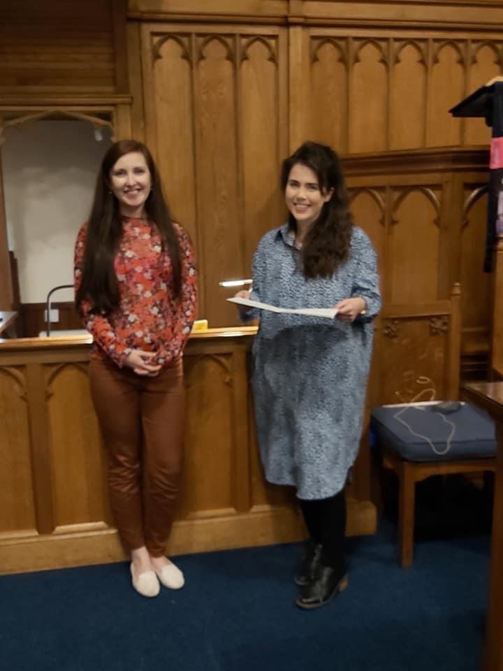 Our super duo, Kirsty (right) and Kristine.