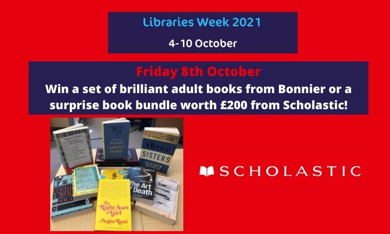 AskewsHolts's tweet image. Last competition of #librariesweek! Today you could win a set of great adult books from Bonnier including @sampsonf&apos;s &apos;The last library&apos; (#SaveChalcotLibrary!) or a surprise bundle of children&apos;s books from @scholasticuk worth £200.

Log in to the A&amp;amp;H website before 4pm to enter.