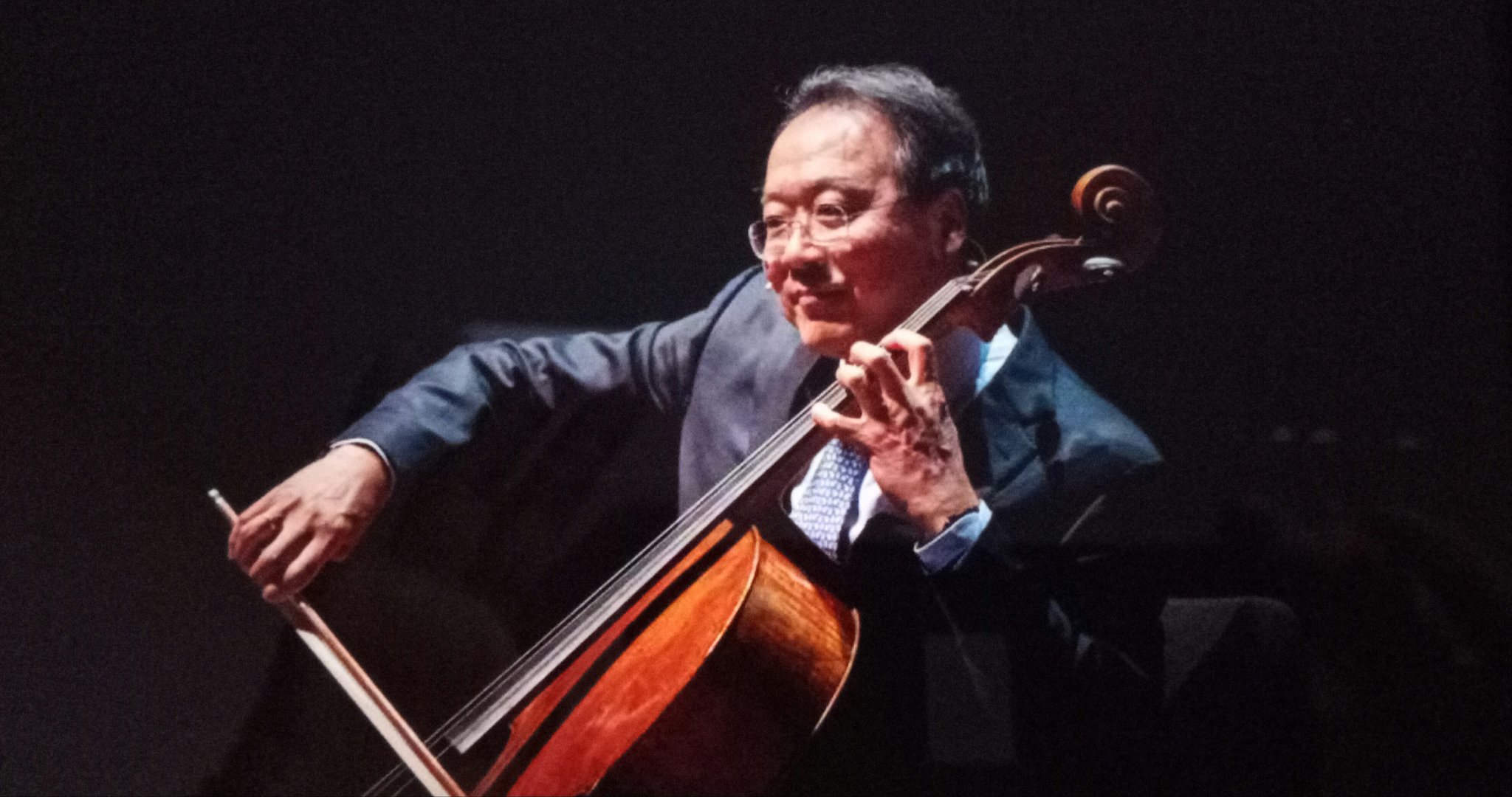 Happy belated Birthday Yo-Yo Ma
You bring so much Joy to the  