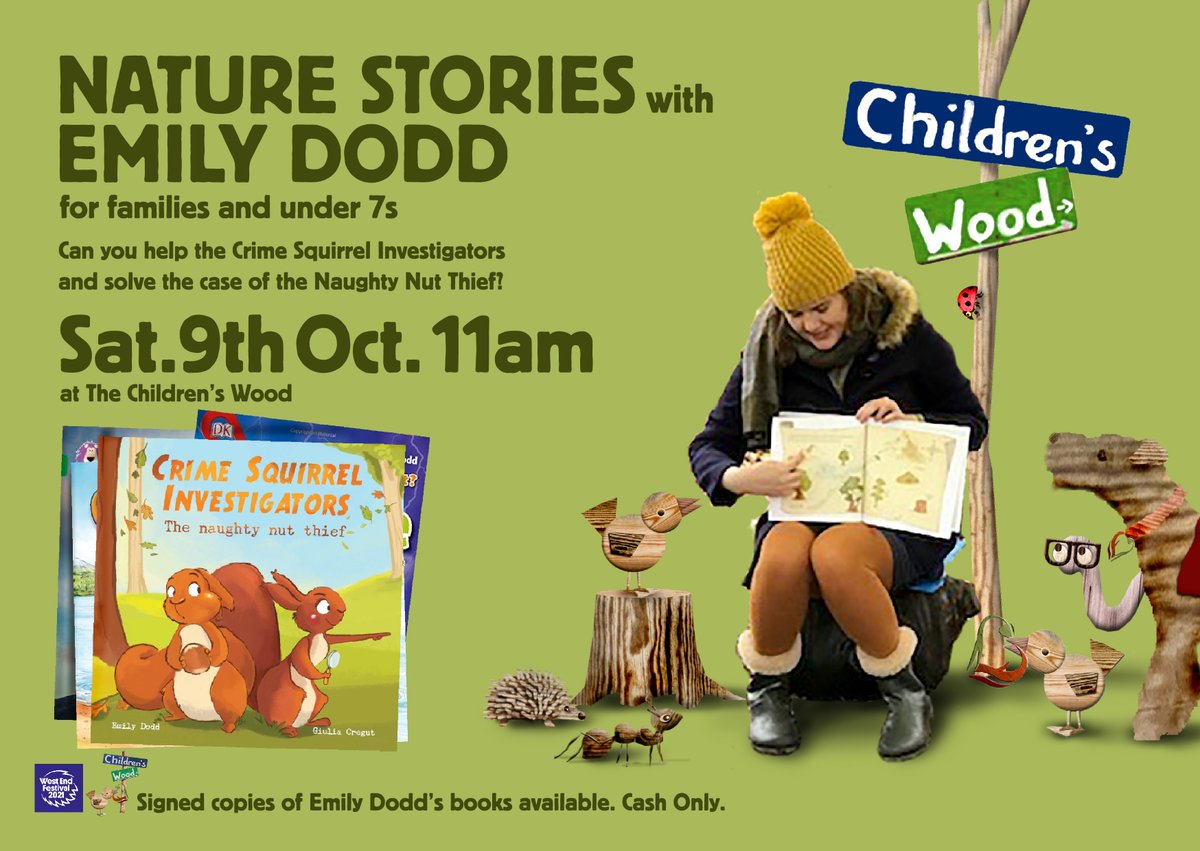 West End Festival (@westendfest) on Twitter photo Delighted to welcome Emily Dodd for nature storytelling fun 11am Sat. 9th October <a href="/childrens_wood/">The Children's Wood</a> <a href="/scottishbktrust/">Scottish Book Trust</a> <a href="/glasgowswestend/">Pat Byrne - Glasgow West End</a> <a href="/DearWild/">Emily Cutts</a> <a href="/StCharlesGla/">Saint Charlesā Primary & LCR</a> <a href="/HillheadPrimary/">Hillhead Primary</a> Delighted to welcome Emily Dodd for nature storytelling fun 11am Sat. 9th October <a href="/childrens_wood/">The Children's Wood</a> <a href="/scottishbktrust/">Scottish Book Trust</a> <a href="/glasgowswestend/">Pat Byrne - Glasgow West End</a> <a href="/DearWild/">Emily Cutts</a> <a href="/StCharlesGla/">Saint Charlesā Primary & LCR</a> <a href="/HillheadPrimary/">Hillhead Primary</a>