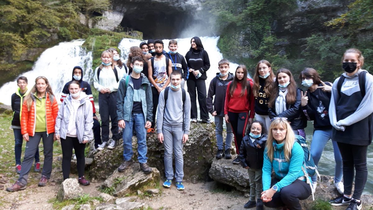 Journée de cohésion 2nde ASSP et 2nde AGORA : randonnée autour de la Source du Lison @raboltfreder <a href="/LonchamptGilles/">Gilles Lonchampt</a>