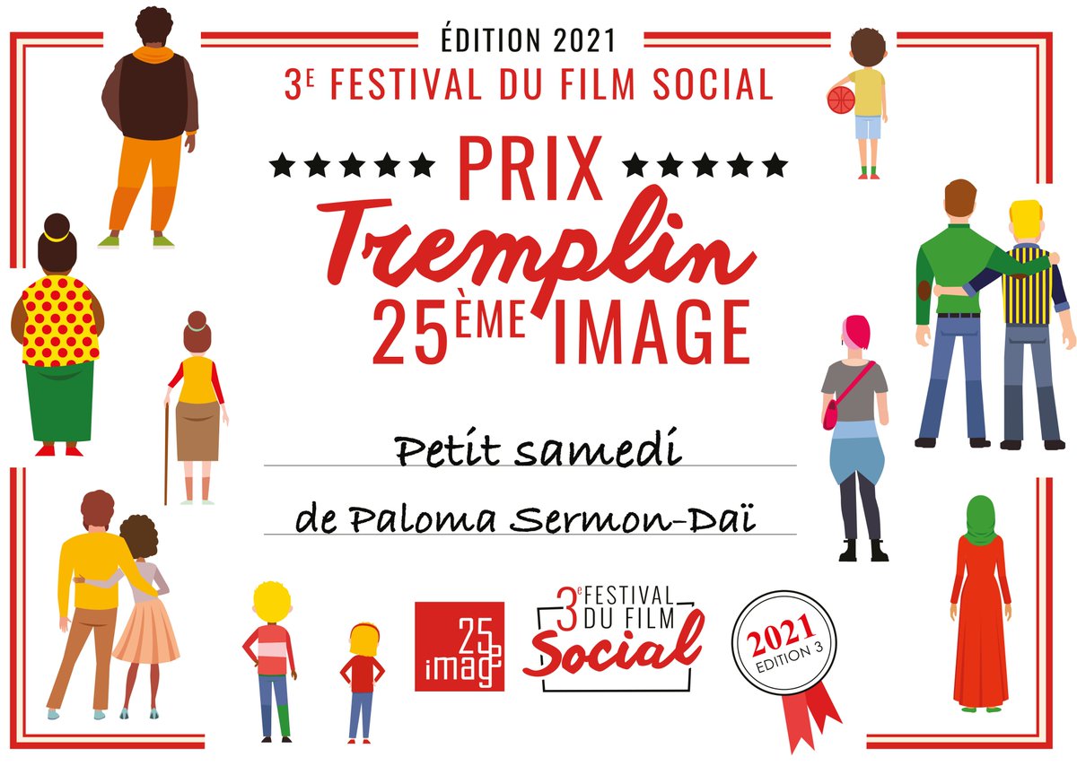 festfilmsocial's tweet photo. ⭐️⭐️⭐️Les délibérations du jury 25e image ont duré hier une bonne partie de la journée et nous avons maintenant nos 3 #prix pour cette 3e édition du #Festival du #Film #Social.
BRAVO à tous les participants👏
 👉Plus d'informations sur le jury 25e image : https://t.co/pHjXpWa7gT https://t.co/jAMq1XnLnV