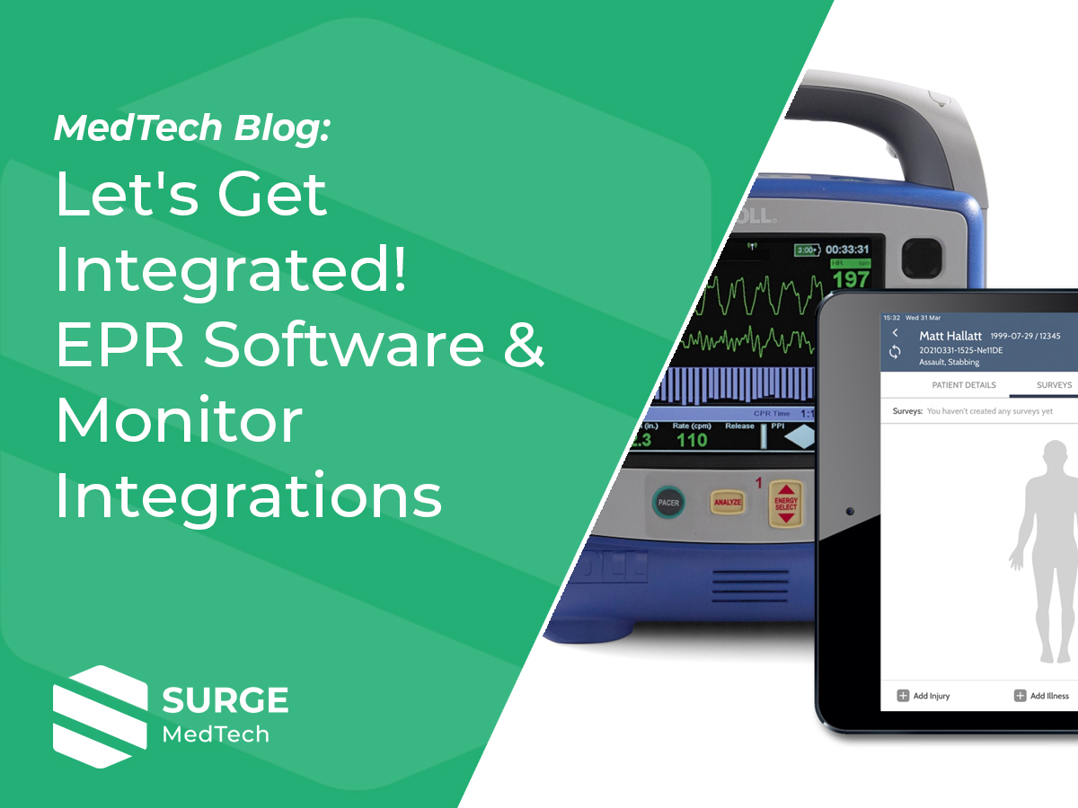 Let's Get Integrated! EPR Software &amp; Monitor Integrations

We look at how integrating your patient monitors with your EPR software can provide your team with more hands-on patient time and unrivalled accuracy in the recording of patient data. 

surgemedtech.com/blog/lets-get-…