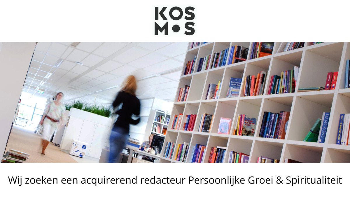Voor Kosmos Uitgevers zoeken wij een acquirerend redacteur Persoonlijke Groei &amp; Spiritualiteit. Interesse? Lees hier meer: vbku.nl/werken-bij-vbk…