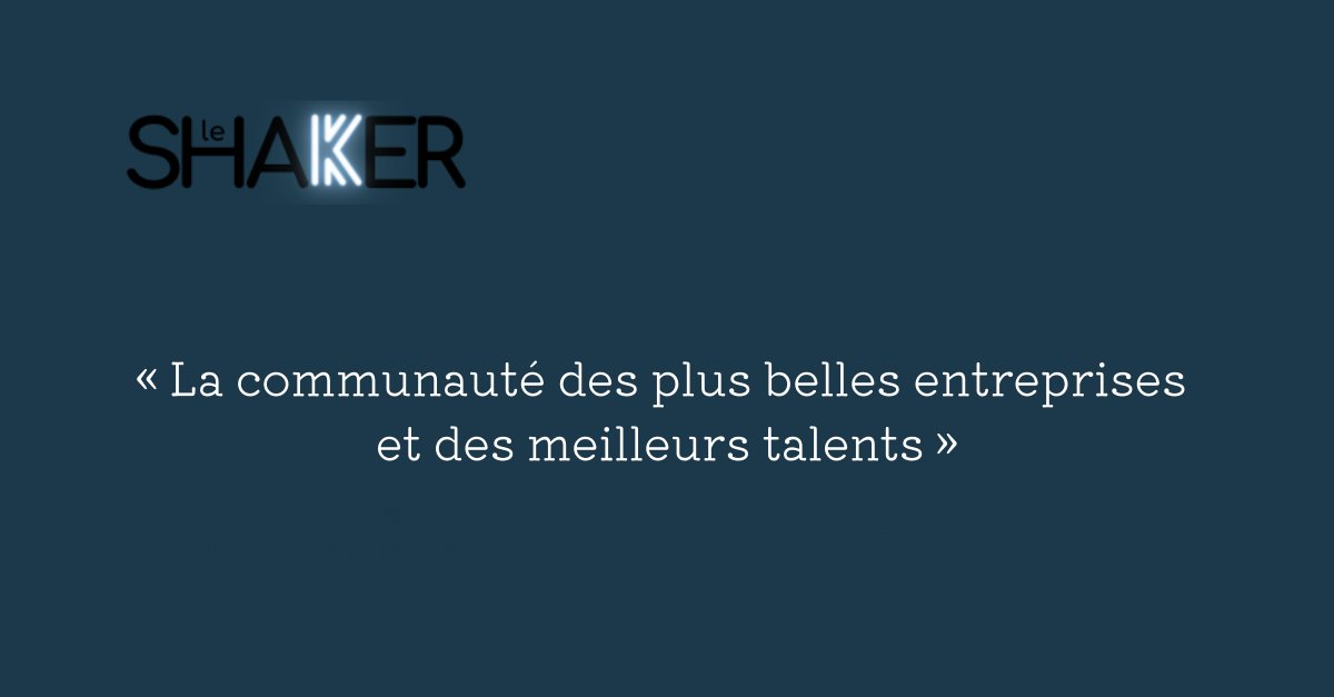 LeShaker_TV's tweet photo. Le Shaker Event est le 1er forum multi-écoles de recrutement IT spécialisé Ingénieurs 5ème année. Notre mission est de mettre en relation LE bon étudiant avec LA bonne entreprise.

#Shaker2021  #emploi #jobmeeting #stage #recrutement #entreprises #informatique #tech https://t.co/bJt72OSM2U