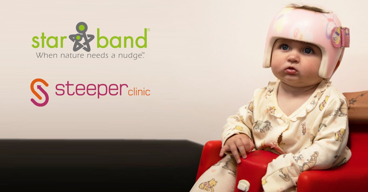 We hope this makes you smile this Friday! Say hello to baby Freya💕 who visited the Steeper Clinic last week for a check up. 

#SteeperClinic #STARband #Plagiocephaly