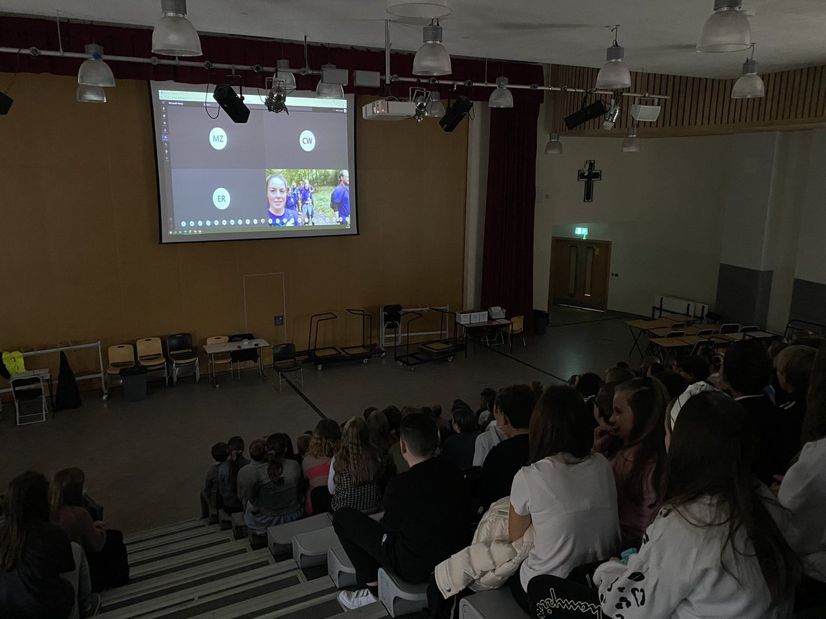 We heard &amp; saw you loud &amp; clear in Year 7 Assembly!