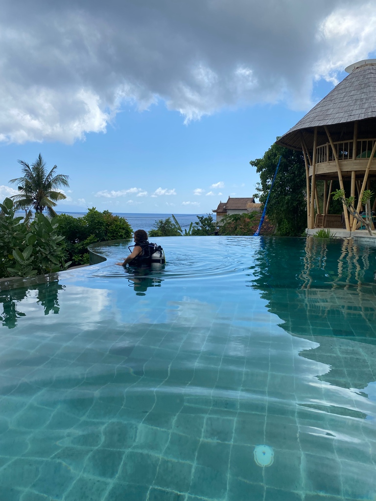 Not a bad view for pool training....

#swimmingpool #poolside #pooltime #instapool #poolviews #paditv #scubadive #scubadiverlife #divemaster #scubadivingmag #divegear #scubagram #scuba #lovediving #divermag #scubadiver #padi #poolwithaview #diving #dive