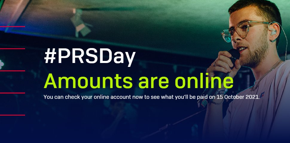 PRS for Music tweet media