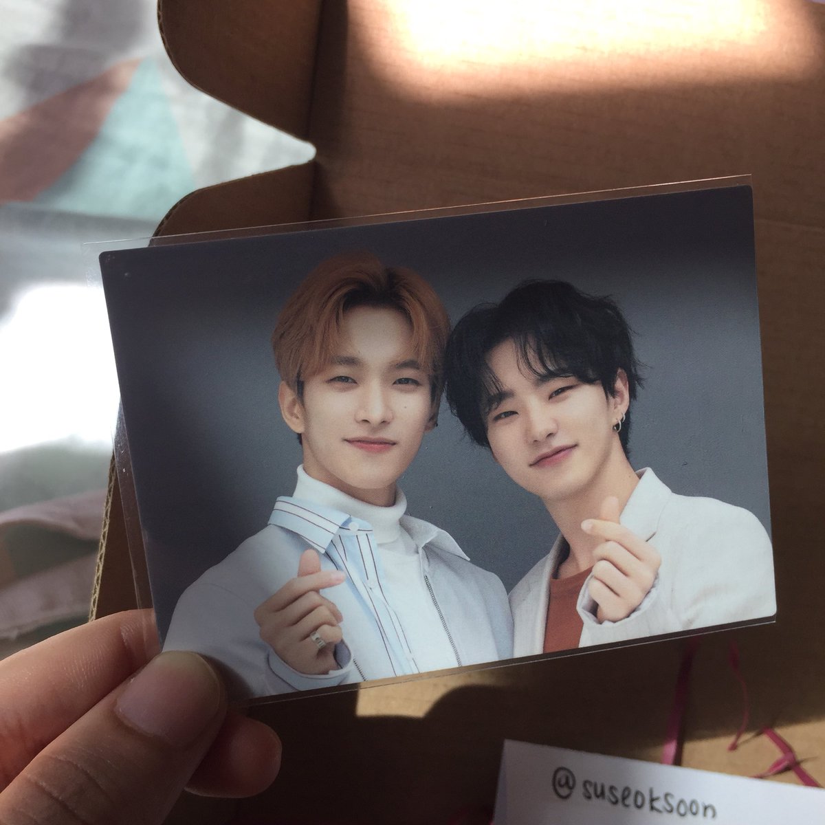 suseoksoon's tweet photo. 1/2 seoksoon hare tc completed!✅

Thank you @avotato_ @SSheep03 for the cute packaging &amp; the generous amount of freebies 🥺❤️ https://t.co/JkUi4L32VP