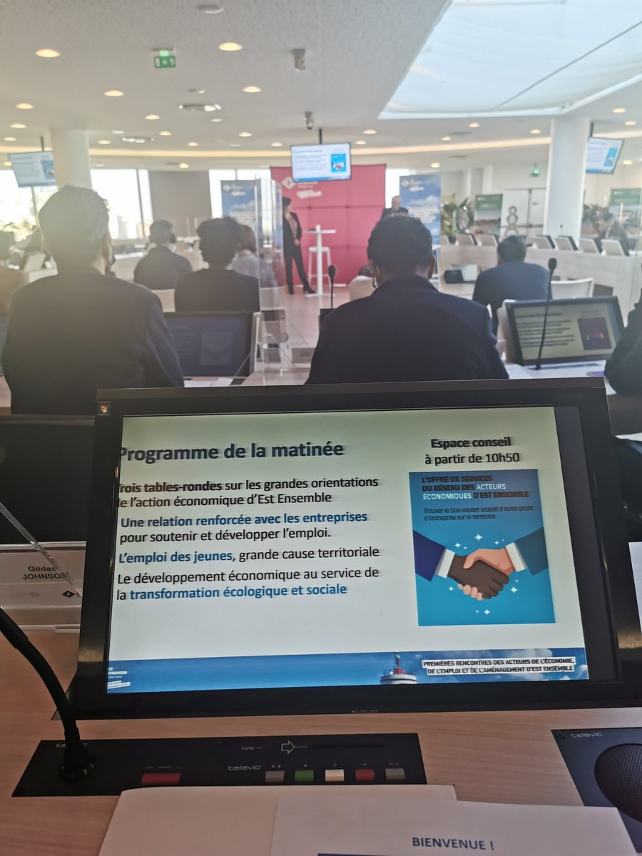 O'DASS GROUP (@odassgroup) on Twitter photo En ce moment, O'DASS GROUP est présent pour le forum de l'emploi "premières rencontres des acteurs de l'économie de l'emploi.."
<a href="/Est_Ensemble/">Est Ensemble</a> une initiative nécessaire dans ce contexte actuel. #ameliorerlaccesalemploi En ce moment, O'DASS GROUP est présent pour le forum de l'emploi "premières rencontres des acteurs de l'économie de l'emploi.."
<a href="/Est_Ensemble/">Est Ensemble</a> une initiative nécessaire dans ce contexte actuel. #ameliorerlaccesalemploi