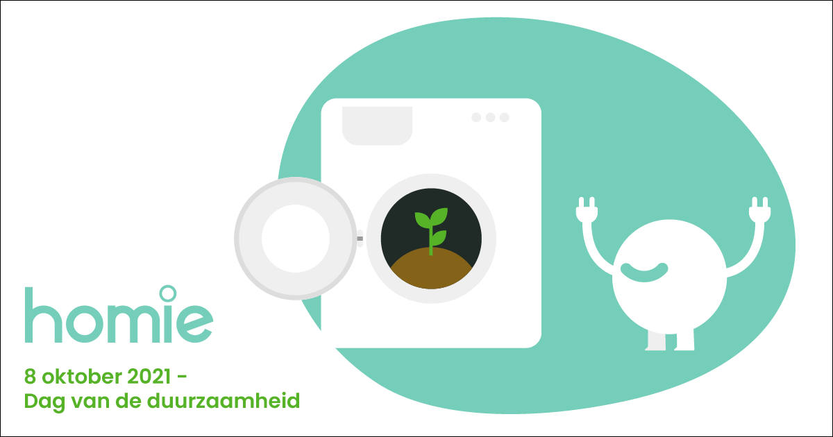 #Dagvandeduurzaamheid. Wist je dat de impact van een apparaat op het milieu grotendeels wordt bepaald door het gebruik? Met Homie's Pay-Per-Use concept in wassen en drogen stimuleren en belonen we energiezuinig wasgedrag onder onze gebruikers. Ons verhaal: bit.ly/3akIzVq
