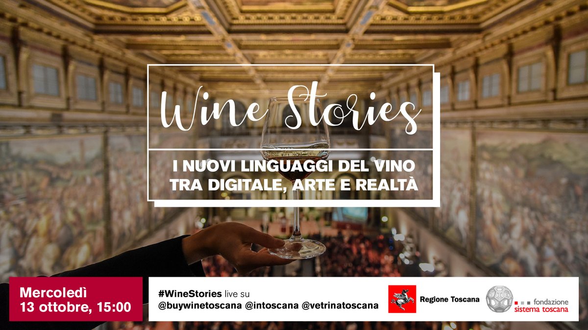 Mercoledì 13 ottobre parliamo di vino e della sua comunicazione, tra linguaggi reali, digitali e artistici con <a href="/gabrielegorelli/">Gabriele Gorelli MW</a> <a href="/DivinaVitale/">divina vitale</a> <a href="/ElisabettaRogai/">Elisabetta Rogai</a> su <a href="/intoscana/">intoscana</a> 
intoscana.it/it/articolo/i-…