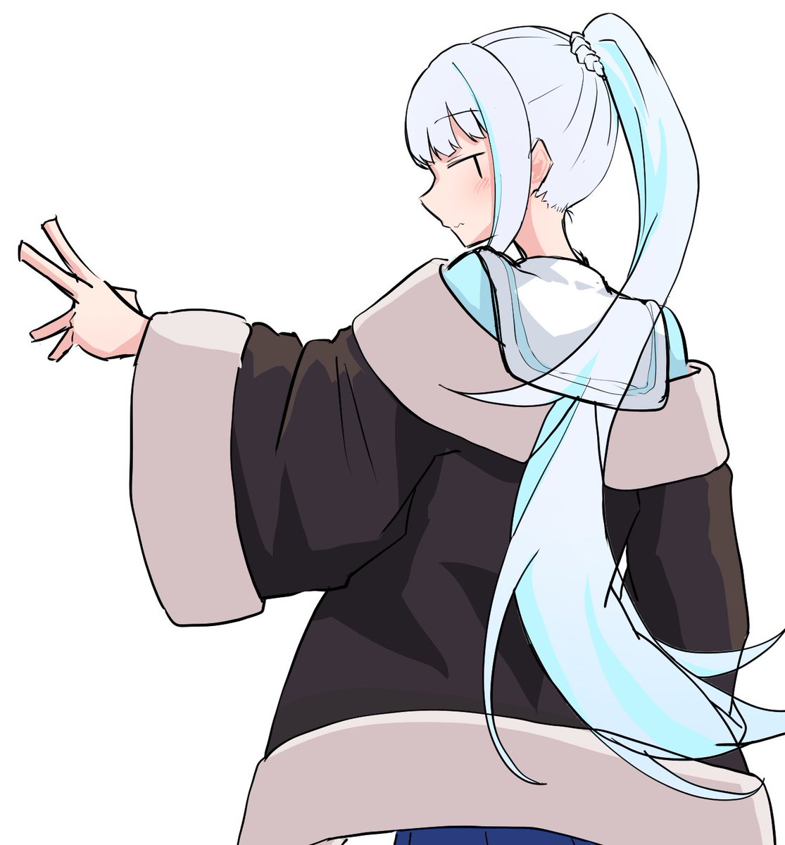 これは描き直す前のモブ顔皇女 