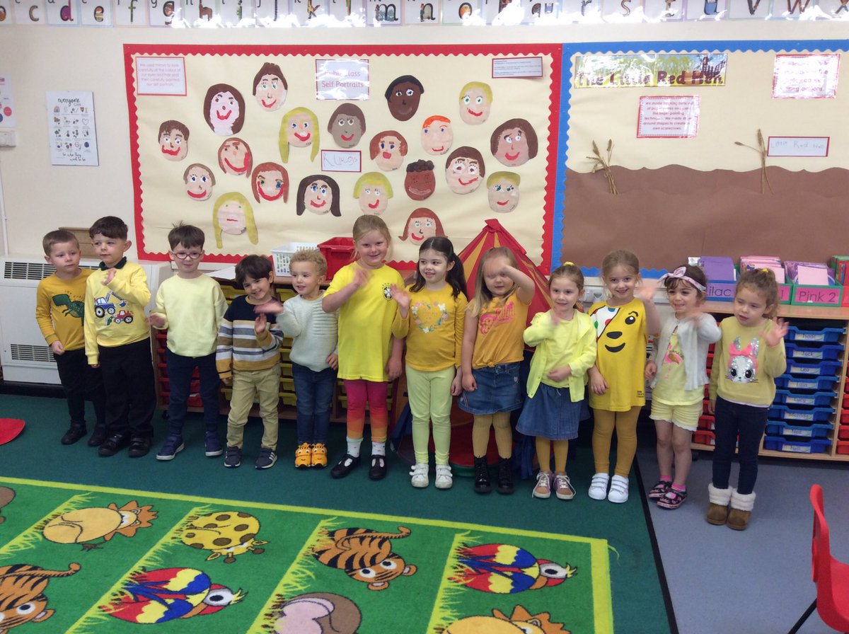 TickfordPark's tweet photo. Our youngest children wearing yellow for @YoungMindsUK #HelloYellow day πβοΈππ₯πΌβοΈπ
#TPfoundation https://t.co/ODScxAgqb9