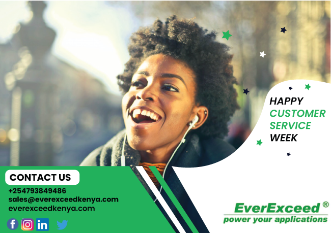 Happy customer service week!
We value you.
#togethertoeverexceed