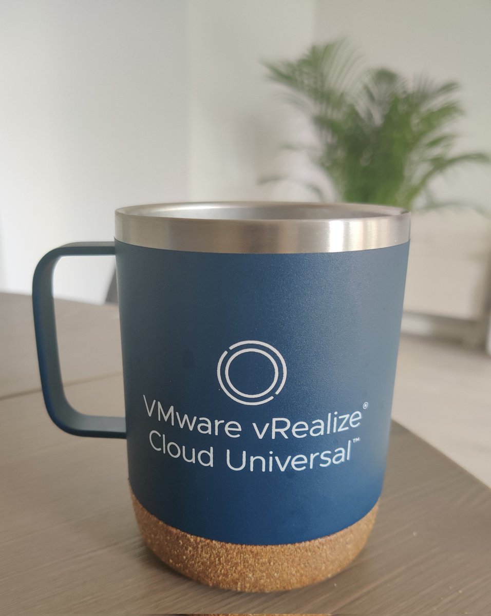 Starting the day with a nice cup of tea after a intens week filled with #VMworld goodness. 

Catch and read the announcement from #VMware <a href="/vmwarecloudmgmt/">@VMwareAria</a> here : blogs.vmware.com/management/202…

And enjoy the weekend! 🙏