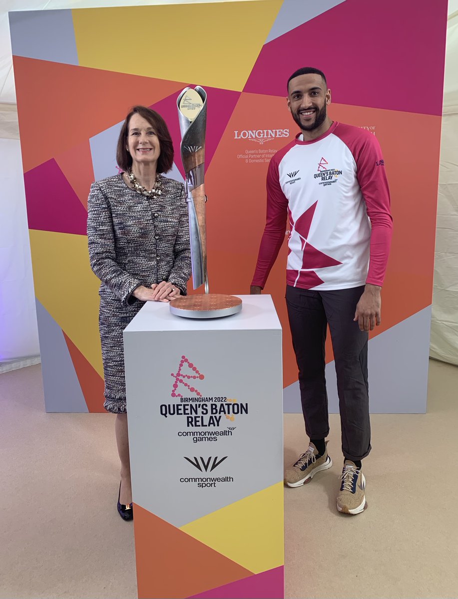 Deputy Commissioner <a href="/WarrenBartlett3/">Warren Bartlett</a> joined me at the Queen's Baton Relay <a href="/birminghamcg22/">Birmingham 2022</a> reception yesterday. Pleasure to meet World ranking squash player Declan James who competed at the 2018 Gold Coast Com Games <a href="/CWEICofficial/">Commonwealth Enterprise & Investment Council</a> <a href="/ComSecYouth/">Commonwealth Youth</a> @TIQld_Europe