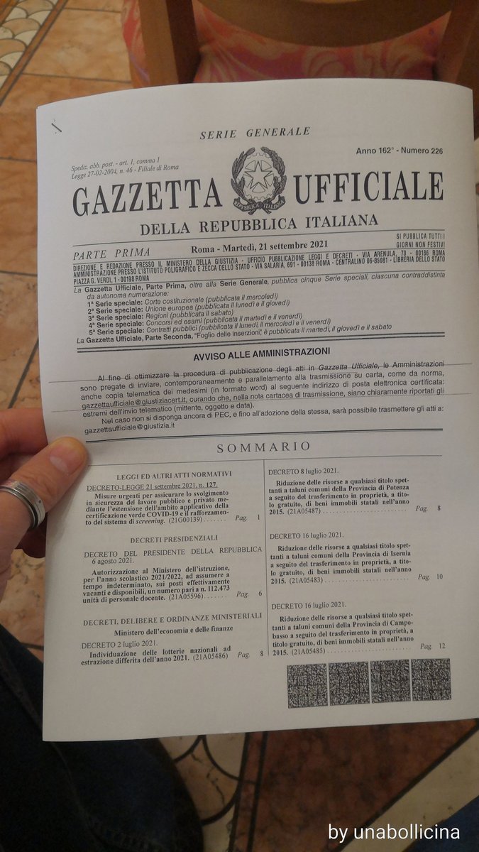#aggiornamentoincorso
