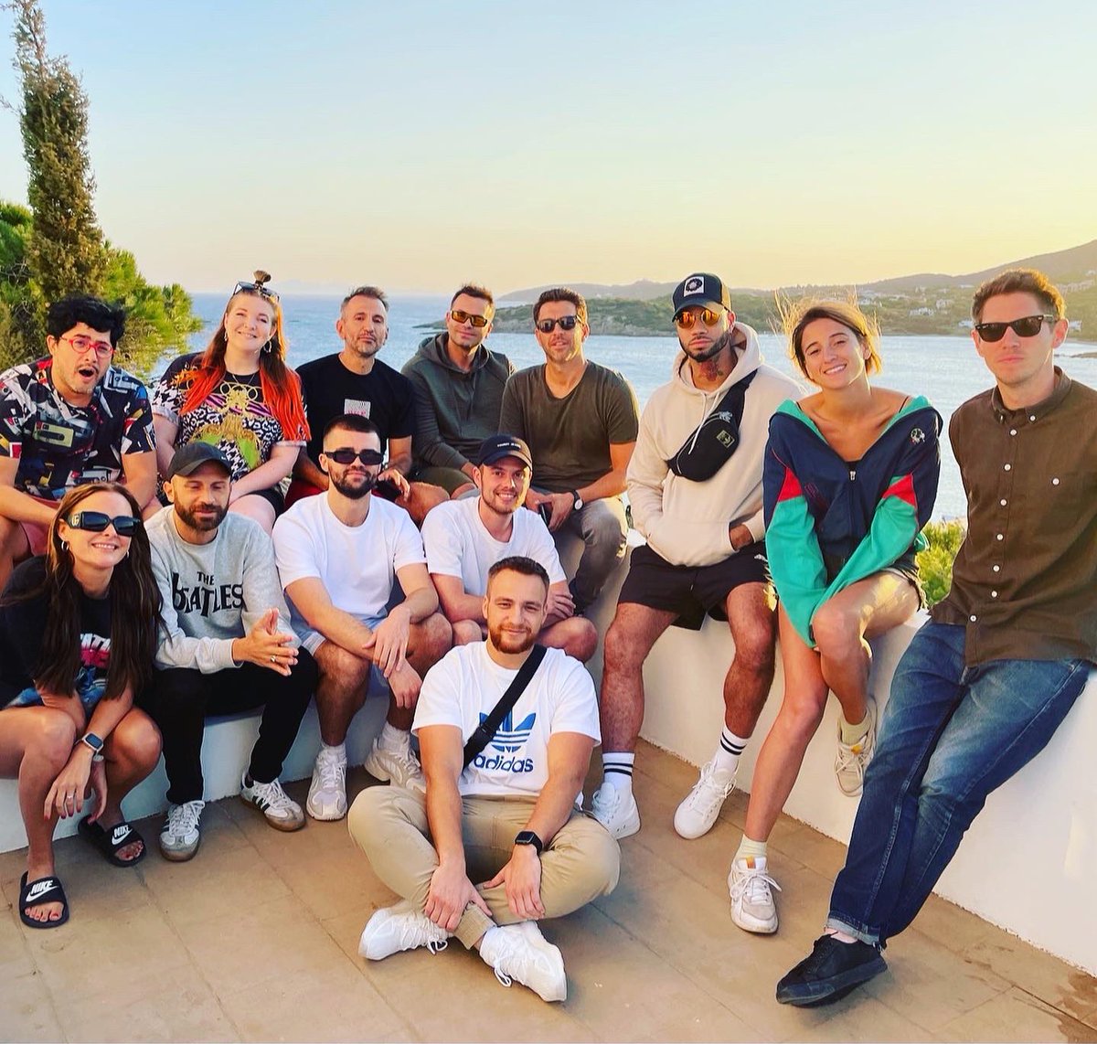 Awesome week writing songs in Greece. Thanks so much for the invite @UltraIntlMusic  🤍