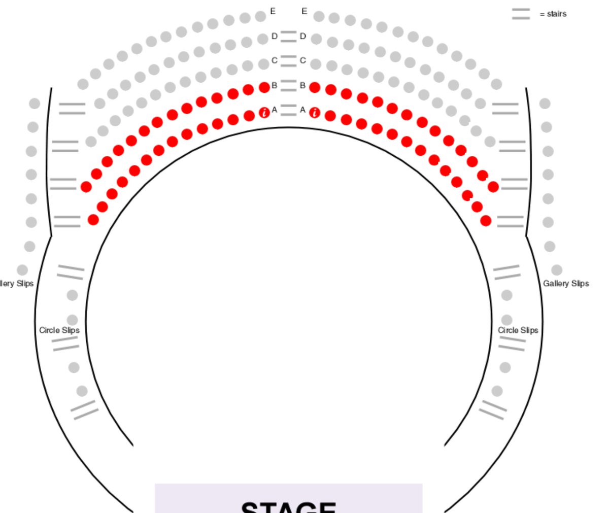 Some great seats now on sale in the circle. All available for just £6 with the code IWGB.

ucl.ac.uk/event-ticketin…