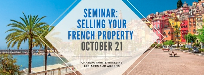 Op donderdag 21 oktober organiseert makelaarskantoor NEW HOME een seminar over de verkoop van uw Franse huis en alles wat daarbij komt kijken. Deze informatieve middag zal plaatsvinden op het fraaie Chateau Sainte-Roseline in Les Arcs sur Argens op

kijkzuidfrankrijk.com/2021/10/08/ben…