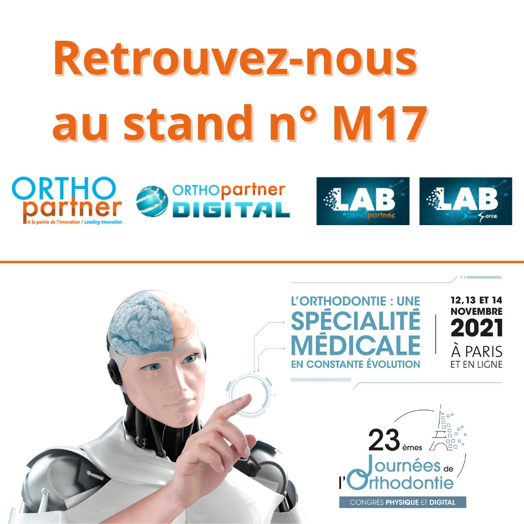 ortho_partner's tweet photo. Ortho Partner sera exposant aux Journées de l’Orthodontie 2021 !

Retrouvez-nous au stand n°M17 du 12 au 14 novembre 2021 au Palais des Congrès de Paris pour découvrir nos nouveautés et bien plus... ✨

Nous espérons vous voir nombreux ! 

#GeniusSystem

@FFOrthodontie https://t.co/S6ixhkYjJw