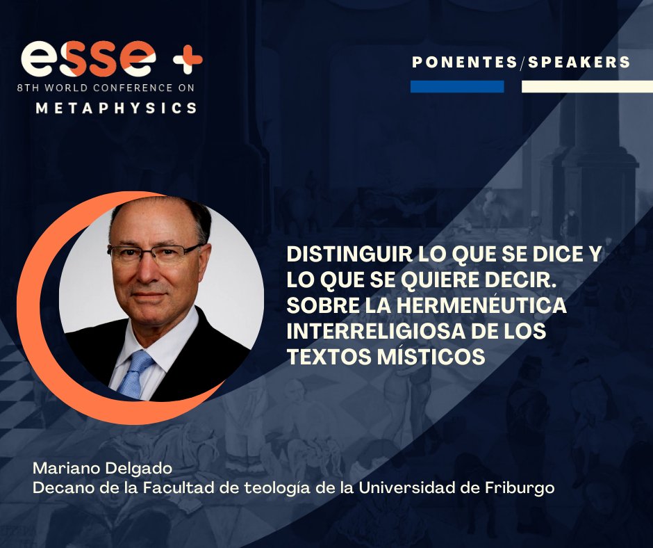 MetaphysicsConf's tweet photo. ¿Cuál es el estado de salud de la relación entre metafísica, ciencias y humanidades? Voces del #8MetaphysicsConf #Online 
🗓 27 | 28 | 29 oct 2021 ⏱ 15:30-21:00 cest
🌐 https://t.co/MDzg1FSxw8 
✉️ romemetaphysics@idente.net
#hombre #Mujeres #persona #networking https://t.co/wBEtEibnoI
