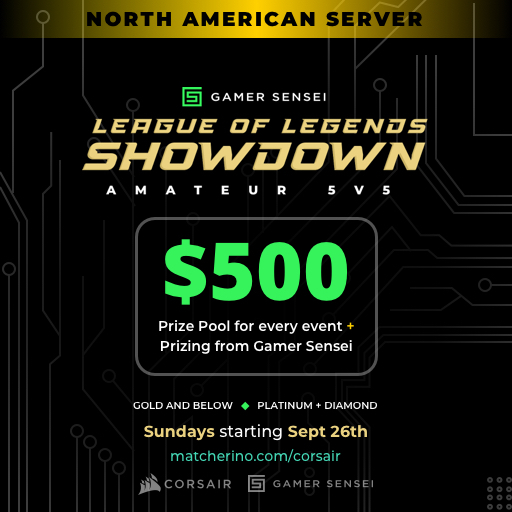 Stream is live, doing a sponsored league stream with <a href="/matcherino_/">Matcherino</a> @gamersensei <a href="/CORSAIR/">CORSAIR</a>
i.try.games/gripex90/kmixvd sign up here tournaments for all ranks where you can win 500$ (You can sign up solo or with a full team)
Poggies