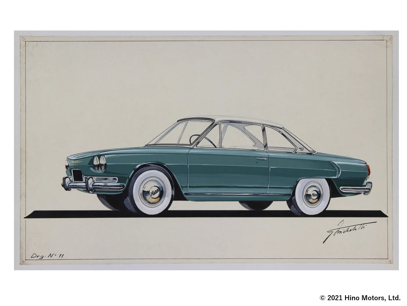 【 大盛屋 ・アンチモニー 】日野コンテッサ900 【 珍品/ビンテージ品 】 日野自動車株式会社 on X: 