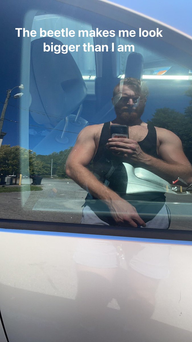 GingerGrowing's tweet image. Buff Beetle reflections for the win #gains #bodybuilding #growth #vw #newbeetle #stayhungry