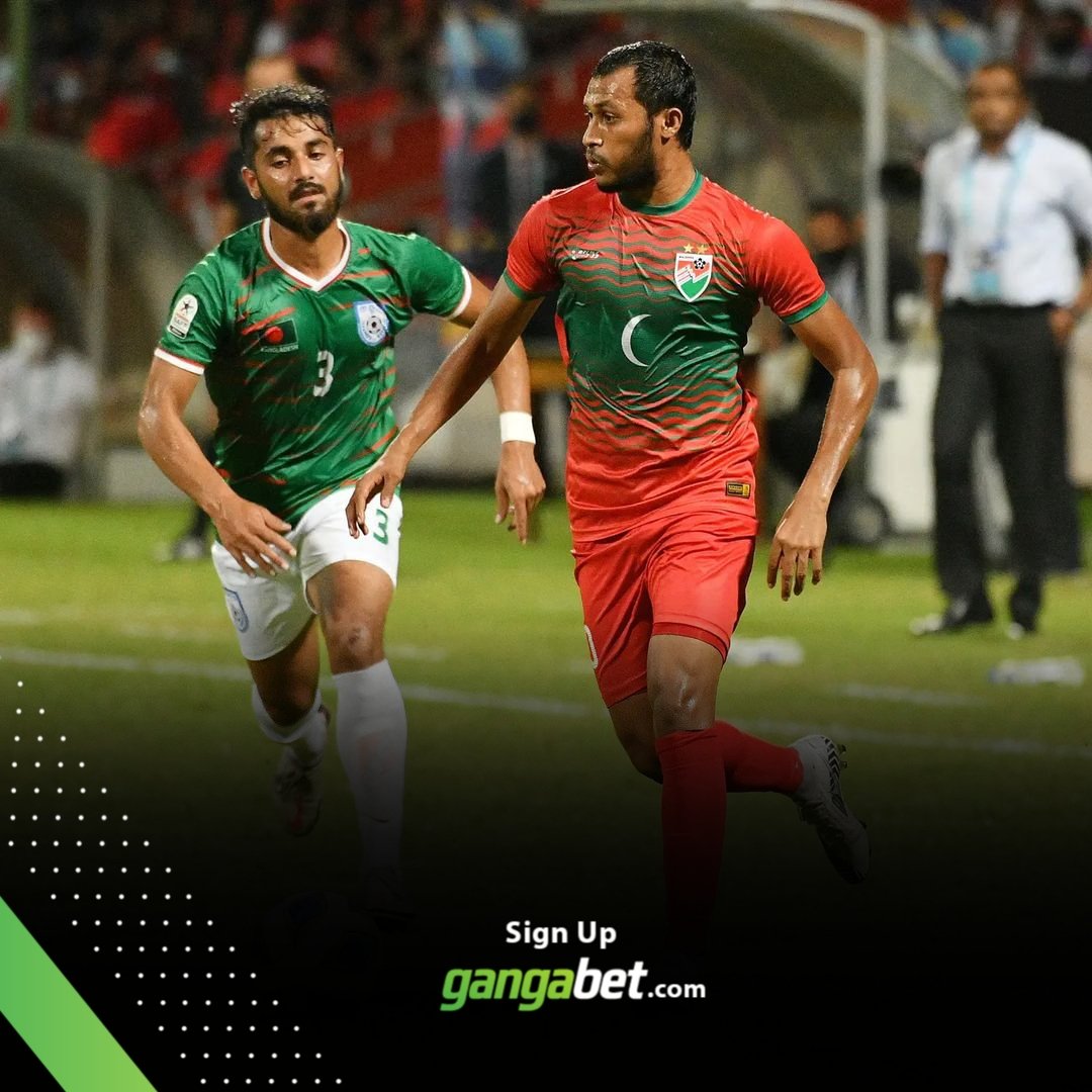 Bangladesh went down against Maldives in another match in SAFF Cup yesterday!

#SAFF2021 #BANMAL #BANvMAL #Bangladesh #Maldives #Football #Updates #SAFFChampionship2021 #SAFF #AsianFootball #SouthAsianFootball #BetAtGangabet #Gangabet #GangabetIndia