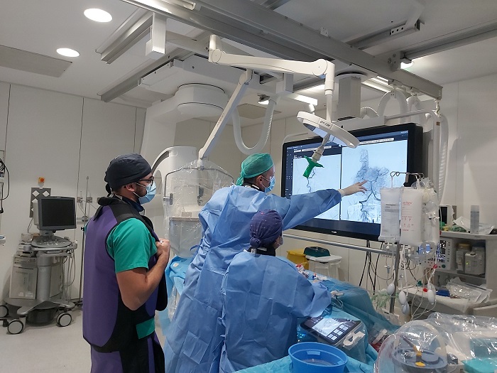 El Trueta amplia a 24 hores al dia els 365 dies de l’any la neuroradiologia intervencionista per fer tractaments de teràpia endovascular a pacients amb un ictus isquèmic agut 

🔗 bit.ly/3iJxl1h