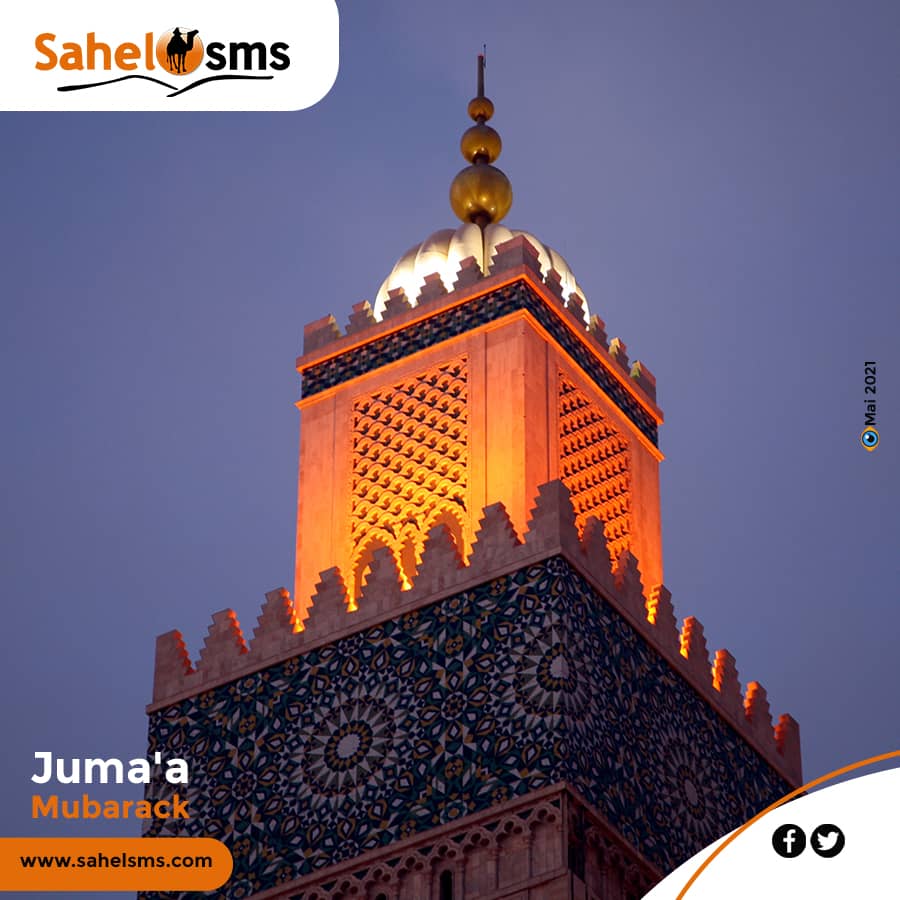 SahelSms's tweet photo. Jumaa Mubarack
Bonne Prière... https://t.co/8GiVesrCPP