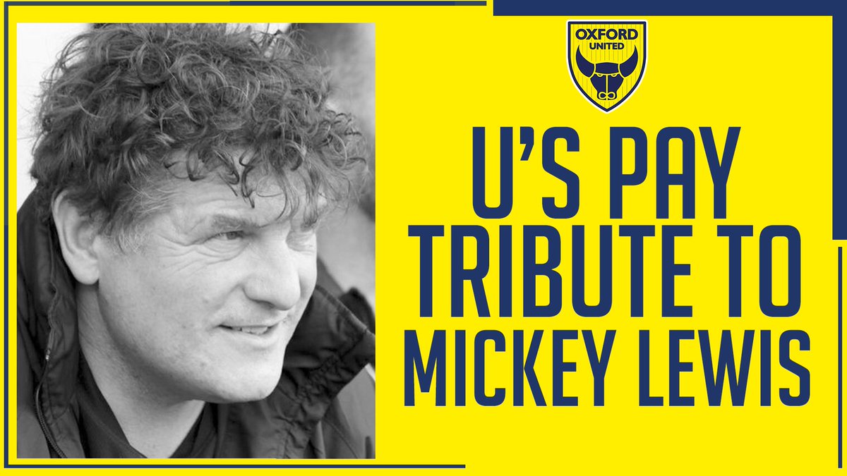 OUFCOfficial's tweet photo. WATCH | Current United players and staff pay an emotional tribute to Mickey Lewis as we look forward to Sunday's memorial game 🙌

Watch here: 👉 https://t.co/Q7rMJiwbJE

🟡🔵 #OUFC | #ForeverYellow https://t.co/2mo8evOzdp