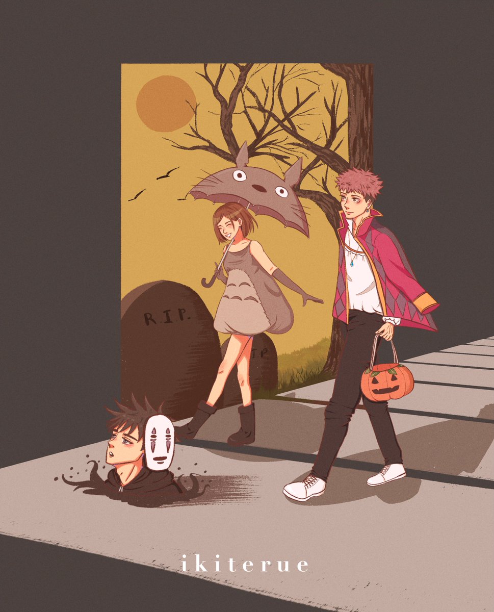 ikiterue's tweet photo. Trick or treat 🎃
#JujutsuKaisen #呪術廻戦 https://t.co/FZnRpUbbfO