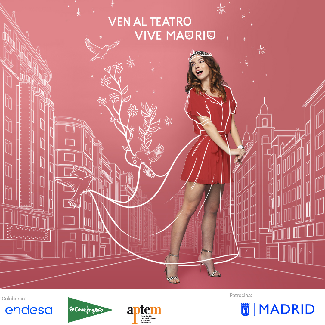 TeatroLaLatina's tweet photo. ⚡️El #teatro no para en #Madrid ⚡️
"Ven al teatro, vive Madrid" es una iniciativa de #Aptem patrocinada por el Ayuntamiento de @MADRID para animar al público a disfrutar de los espectáculos de la capital. ¡Te esperamos en La Latina!
#VuelveALaVida https://t.co/yn0h9pwMJr