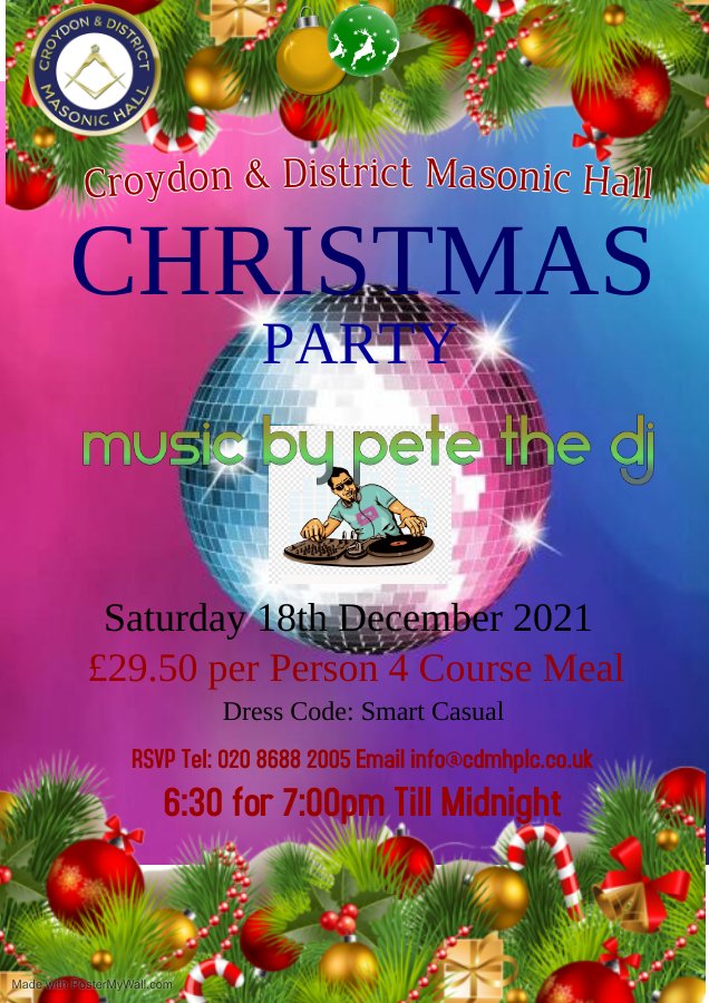 cdmhplc's tweet photo. Enjoy the evening with us! Christmas is just round the corner! https://t.co/EvjKJbIVS6