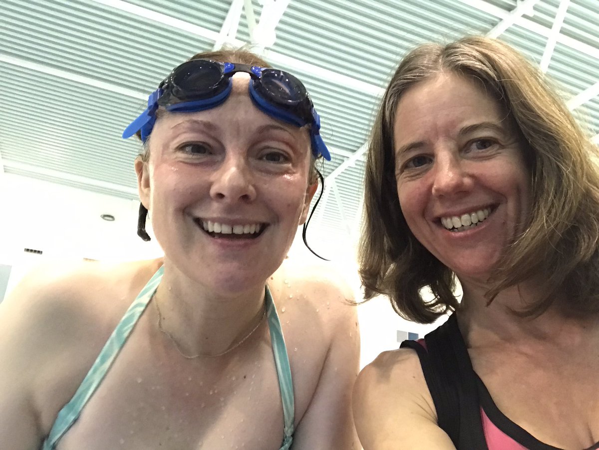 She has made up her own stroke! What do you think <a href="/sharrond62/">Sharron Davies HoL MBE</a> will she last the course?! She has done 178 lengths🏊🏻‍♀️ #2 about to go in! Please donate cutt.ly/NEK5i7I <a href="/FrancesCBurton/">Frances Burton</a> <a href="/BishopWorcester/">Bishop Worcester</a> <a href="/HJ_Colston/">H-J Colston</a>