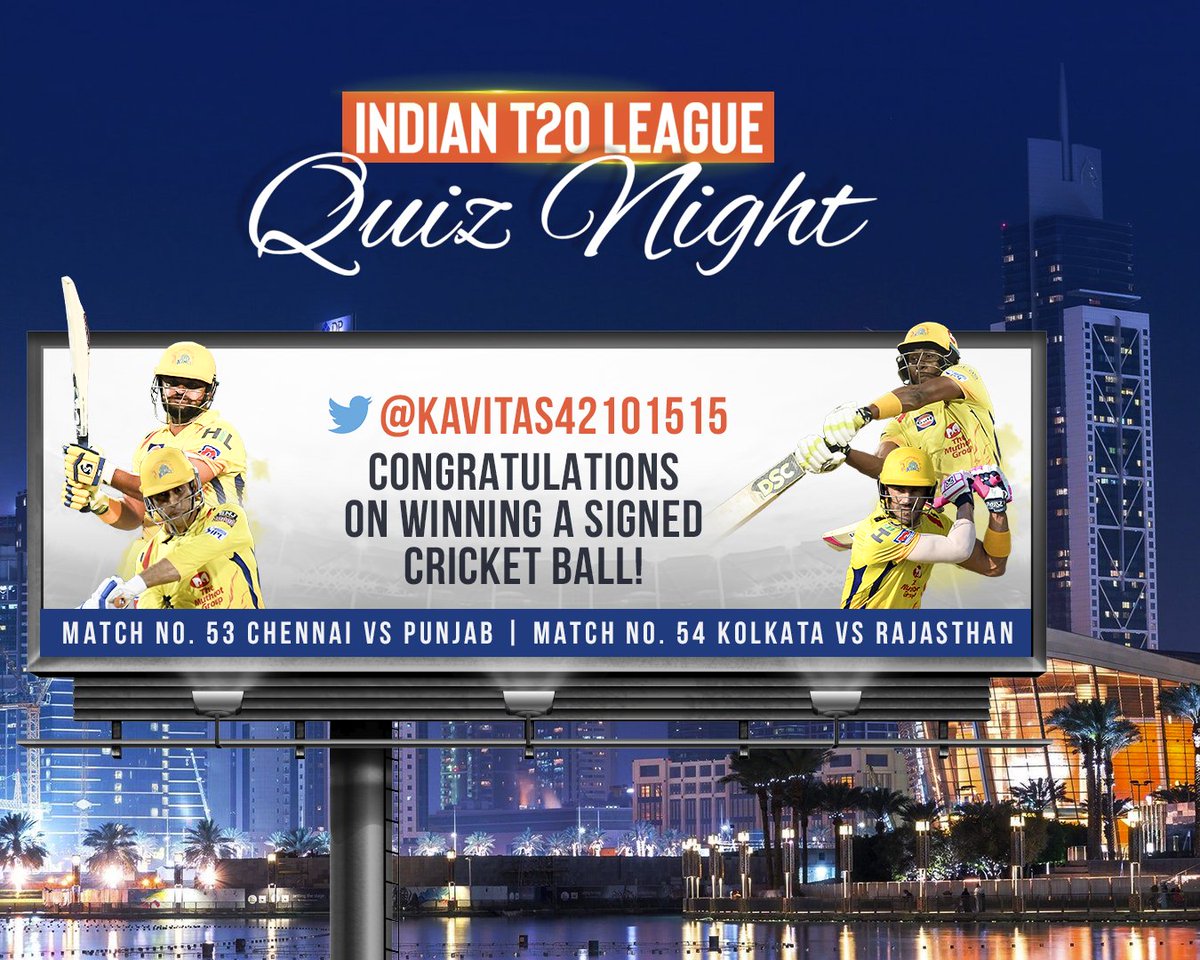 sportsadda_'s tweet photo. Along with the entire #OrangeArmy and the #ToofaniFans, Ashish Pradhan and @KavitaS42101515 had a night to remember as they won the last two #IPLQuiznights ๐ฅณ
Congratulations ๐๐ผ
Keep checking this space for more such contests on all matchdays ๐
#RCBvSRH #KKRvRR #IPL2021 https://t.co/wDfWIybLnZ