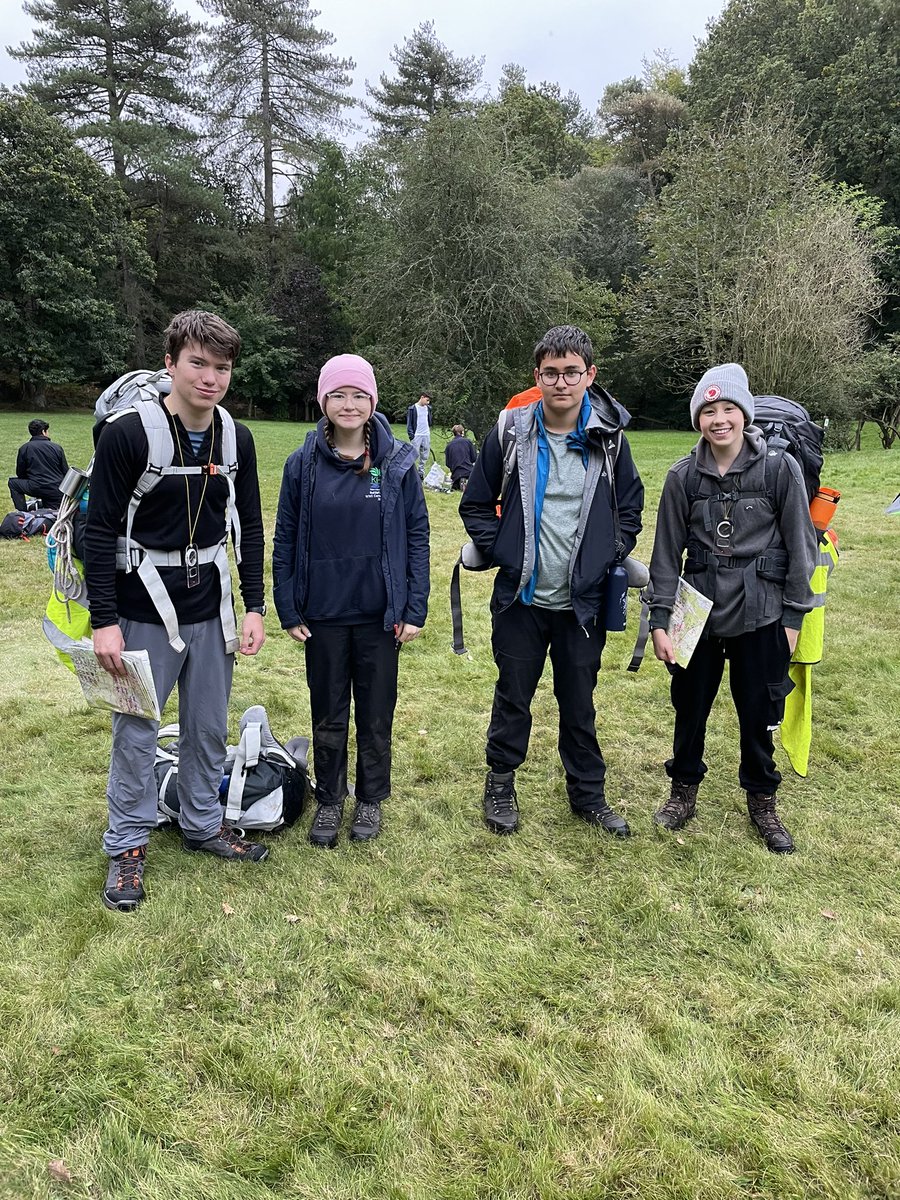 KewHouseSports's tweet photo. our Silver Duke of Edinburgh pupils ready for their final day of walking around the New Forest!🥳🏕🌟@adventures_grid @KewHouseSchool https://t.co/aTBOdwQyQ0