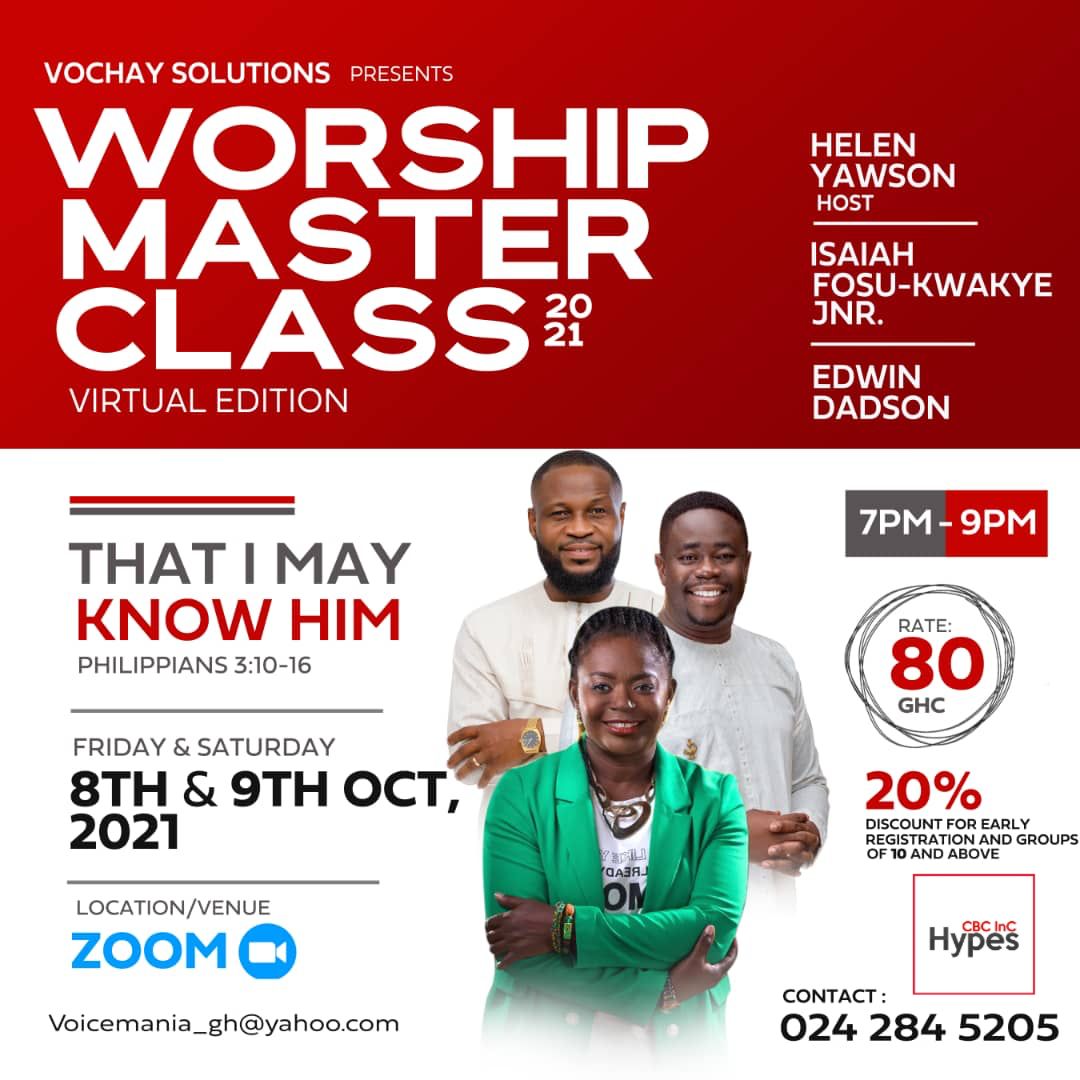 Gloriapearl4's tweet image. Friday 8th and Saturday 9th October, this weekend 😎😎
Time: 7pm - 9pm each night 
REGISTER on 0242845205
Registration fee: 80ghc (20% discount for large groups

𝗙𝗼𝗹𝗹𝗼𝘄 𝘂𝘀 𝗳𝗼𝗿 𝗺𝗼𝗿𝗲 𝗖𝗵𝗿𝗶𝘀𝘁𝗶𝗮𝗻 𝗰𝗼𝗻𝘁𝗲𝗻𝘁.
Your Christian blog of choice
#CBCIncHypes