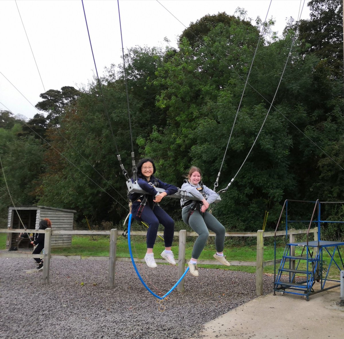 Royal High School Bath Physics (@rhsbphysics) on Twitter photo Happy smiles after <a href="/RoyalHighBath/">Royal High School Bath</a> Y8 overcame their fears and swung from the top of the <a href="/PGLTravel/">PGL Schools & Groups</a> big swing #haveago #brave #GDSTgirl Happy smiles after <a href="/RoyalHighBath/">Royal High School Bath</a> Y8 overcame their fears and swung from the top of the <a href="/PGLTravel/">PGL Schools & Groups</a> big swing #haveago #brave #GDSTgirl