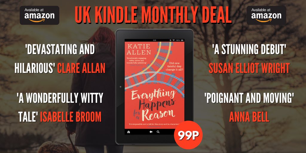 My #debut novel about life after loss, palindromes, dogs and gerbils is just 99p this month
(£14.01 cheaper than a pair of gerbils 🐹🐹)

#EverythingHappensForAReason

amzn.to/3tz8nVx

#weekendread #fiction