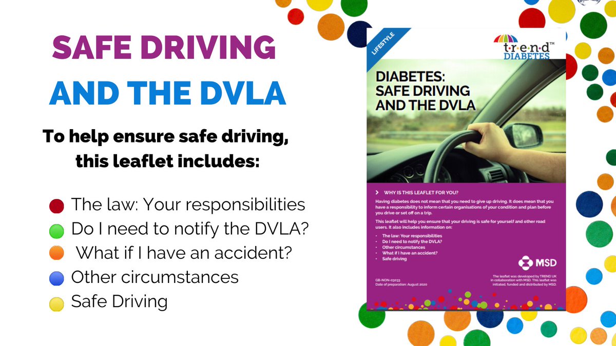 🚙 How do I stay safe behind the wheel?

Want to know what to do if an accident occurs? Your responsibilities? And what exactly do you need to tell the DVLA?

We have got all the answers in our ‘Safe driving and the DVLA’ leaflet: bit.ly/3ne58Tx