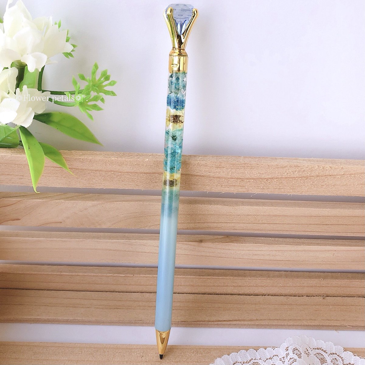 Flower Petals フラワーペタルス S Tweet 青で繋がるみんなの輪 青い花束ボールペン 青のシックなかっこ可愛い ボールペン 海シリーズのシャーペン 向日葵と空のシャープペン 青色は爽やかで穏やかになれます𓂃𓊝𓄹𓄺 Trendsmap